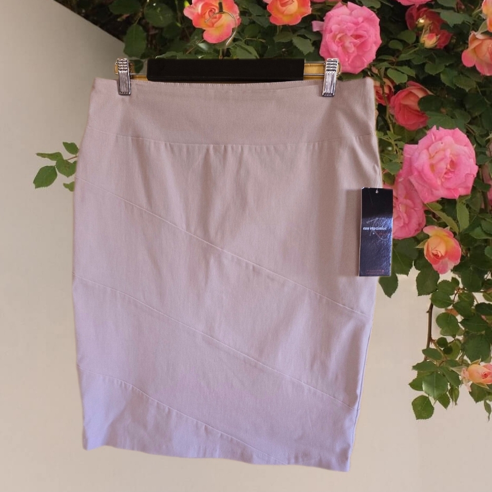 Perfect Pencil Skirt by REKUCCI Eye-catching Panels Flattering Comfort Stretch